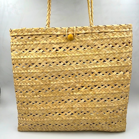 Handbags - Straw Tote Bag